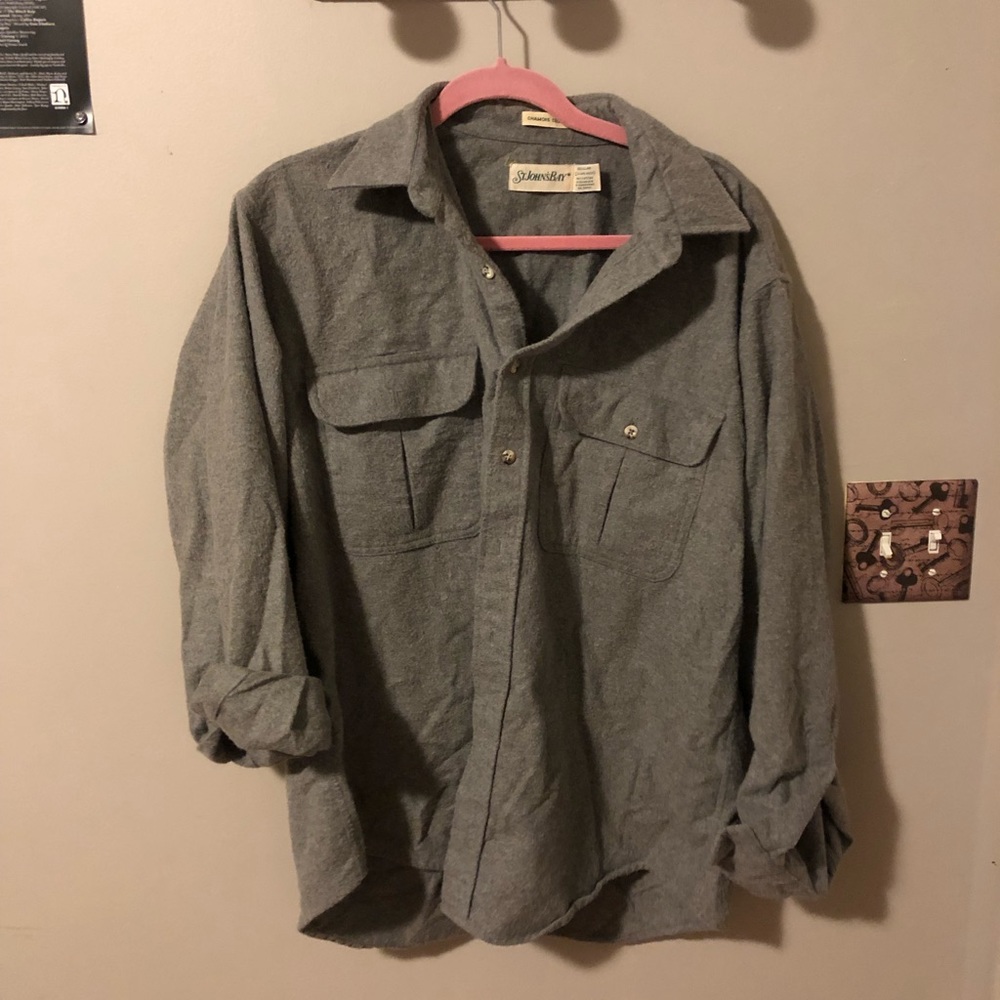 St John’s bay Charcoal Button down